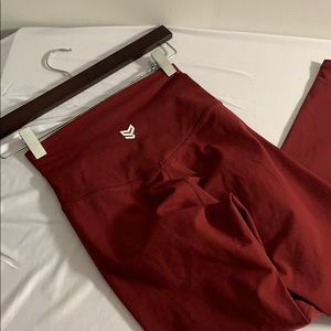 Burgundy Leggings